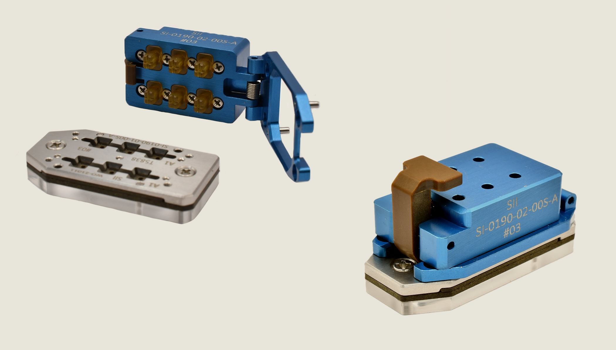 grouping of signal integrity ic test sockets